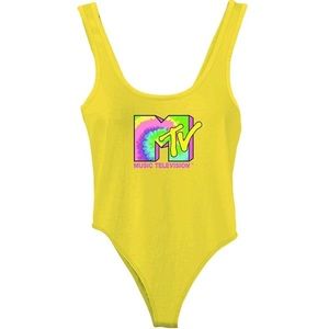 MTV Yellow Body Suit
